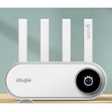 銳捷（Ruijie）家用無(wú)線(xiàn)路由器千兆WiFi6穿墻王 5G雙頻 Mesh組網(wǎng)/小白X30PRO椰果奶白