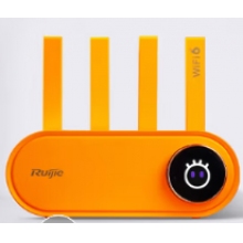 銳捷（Ruijie）家用無(wú)線(xiàn)路由器千兆WiFi6穿墻王 5G雙頻 Mesh組網(wǎng)小白X30PRO活力甜橙